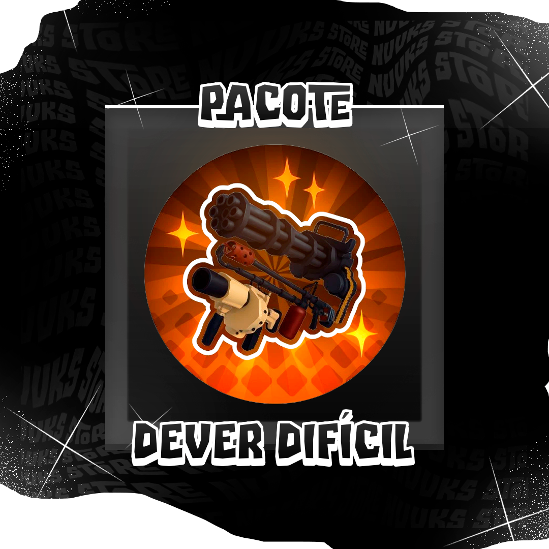 📦 Pacote Dever Difícil