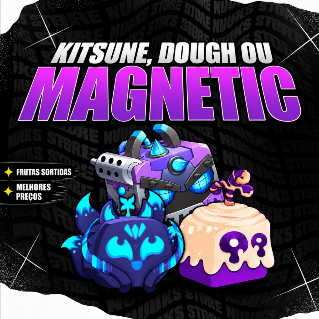 🦊🍩🧲 KITSUNE DOUGH OU MAGNETIC NO INVENTÁRIO🔥