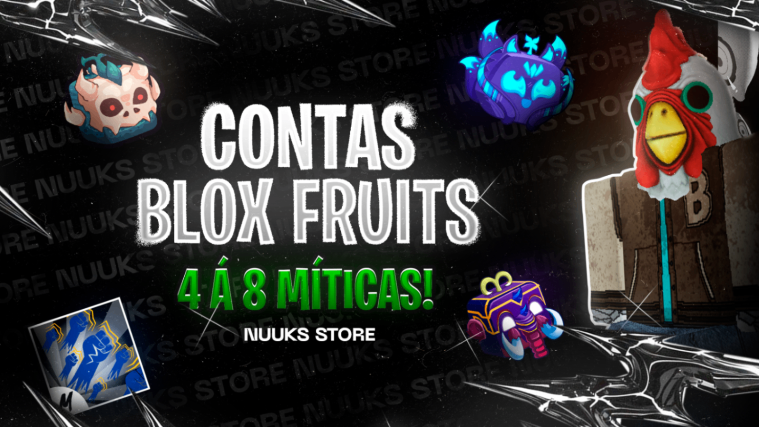 (🔥NOVO ) LVL RANDOM + 4 Á 8 MÍTICAS GARANTIDAS