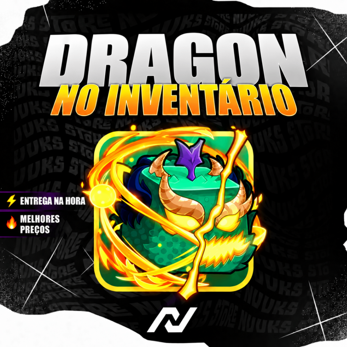 🐉  DRAGON GARANTIDA NO INVENTÁRIO 🔥