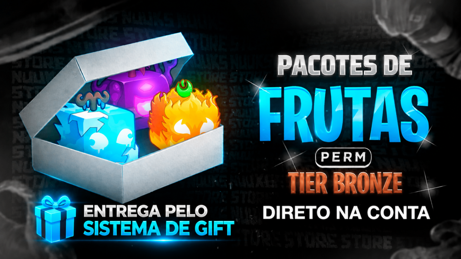 (🔥NOVO) Pacote Frutas Permanentes Bronze 📦